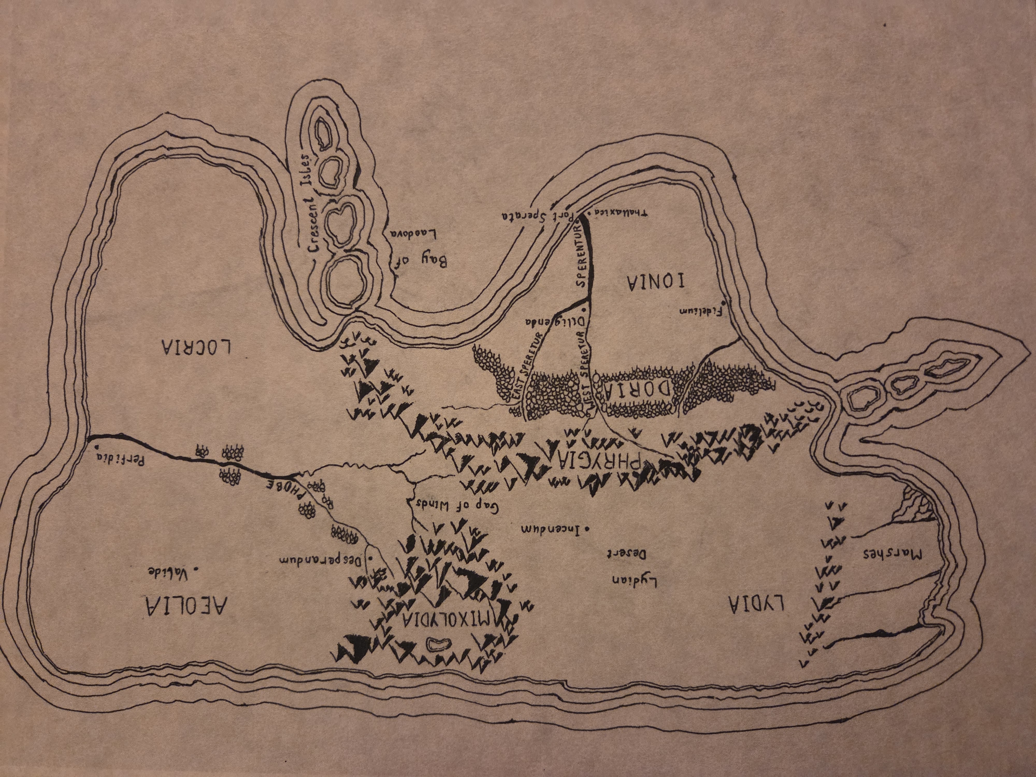 Trilogy World Map